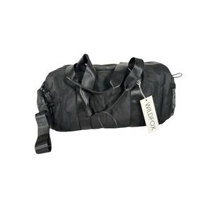WILDFOX Lightweight Black Mesh Duffle Bag Gym Travel Carry On New‎ With Tags